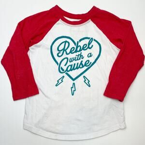 Tiny Whales Rebel With A Cause Raglan
